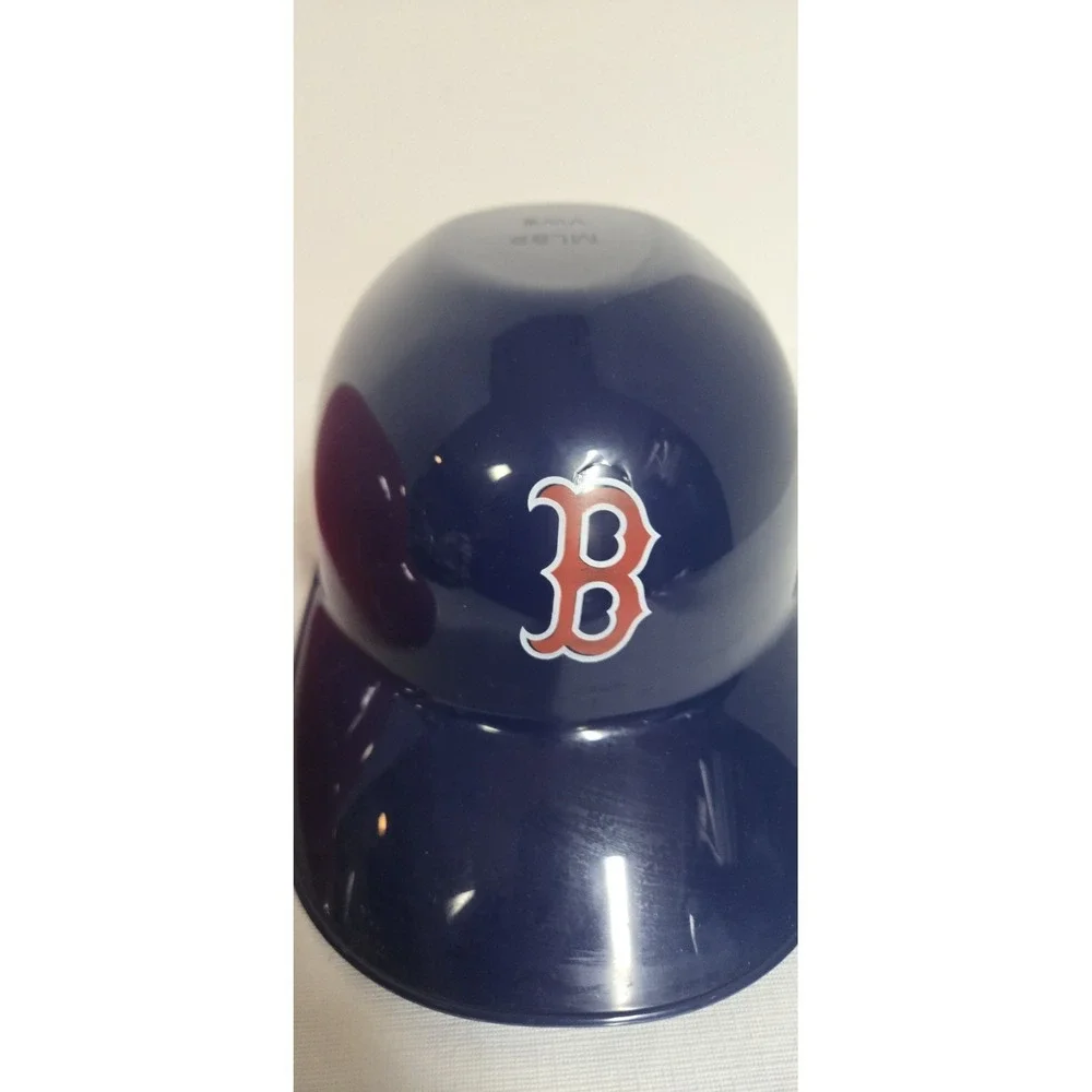 Lot Of 2 Boston Red‎ Sox Plastic Batting Helmet Bowls